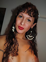 Nikki posing with tgirls in Switzerland