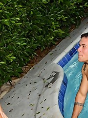 Khloe Hart gets fucked in a secluded poolhouse